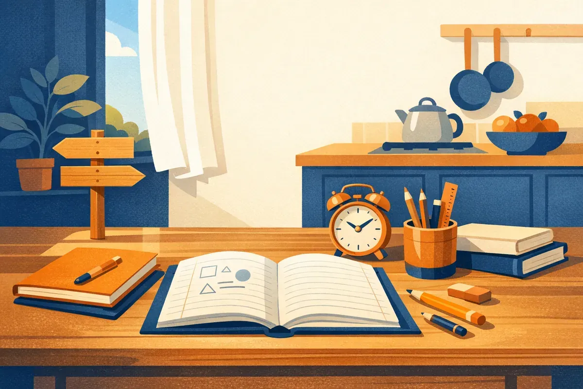 Devoirs au collège : construire une routine réaliste à la maison