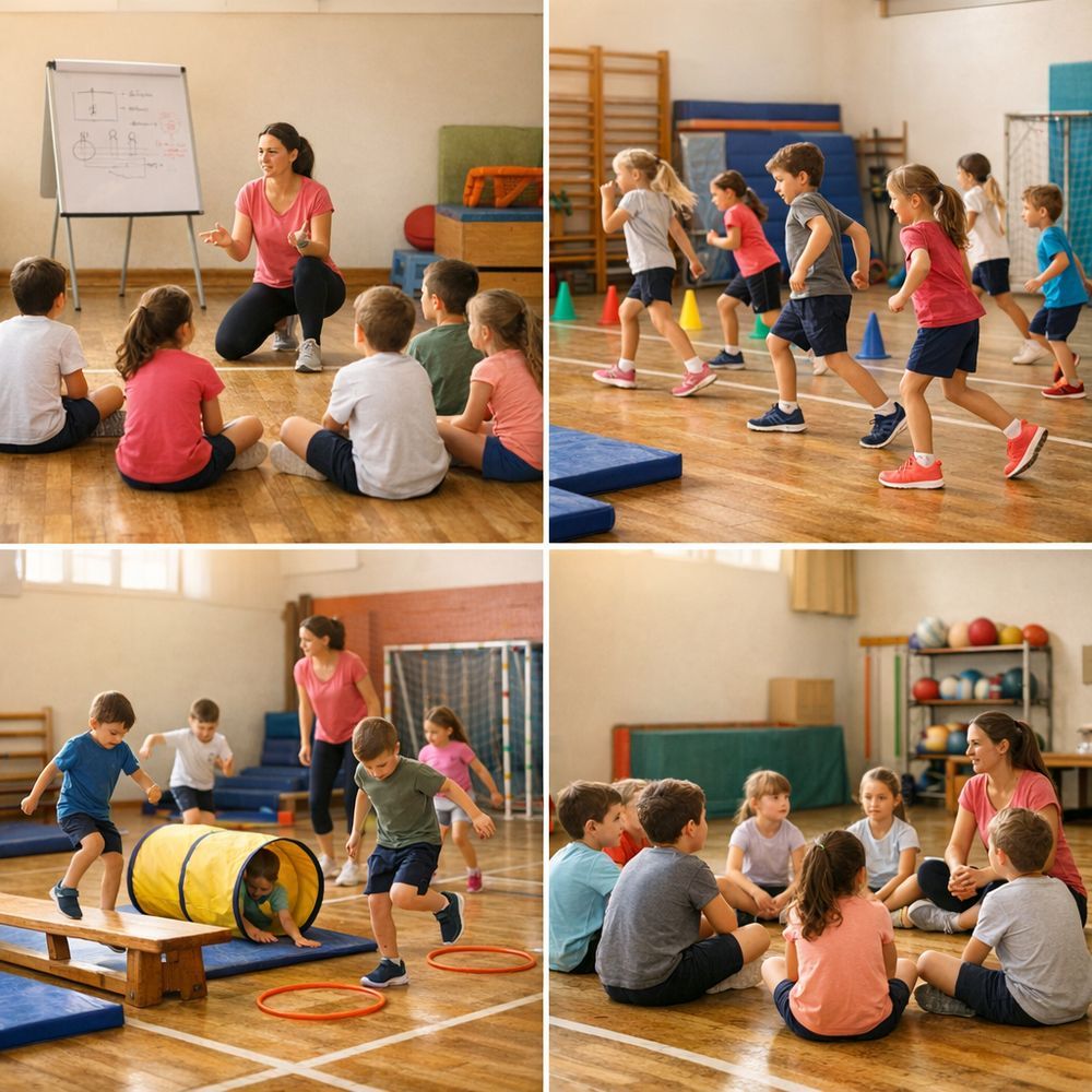 Mettre en œuvre une séance d'entraînement en quatre temps