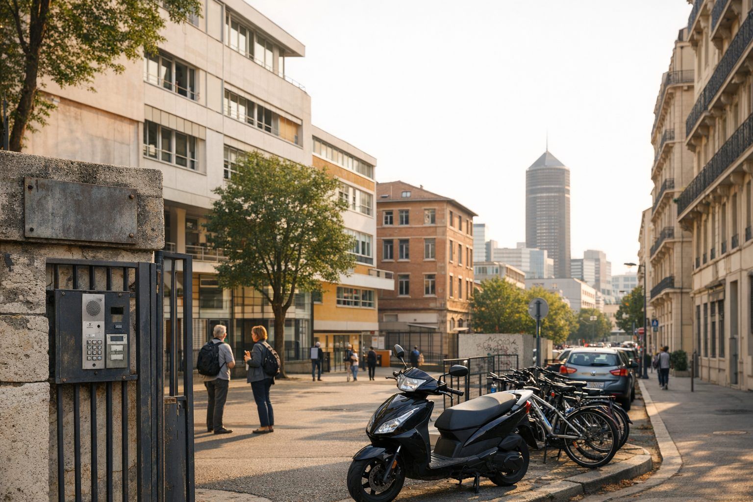 Adresse, contact et contexte local à Lyon 3