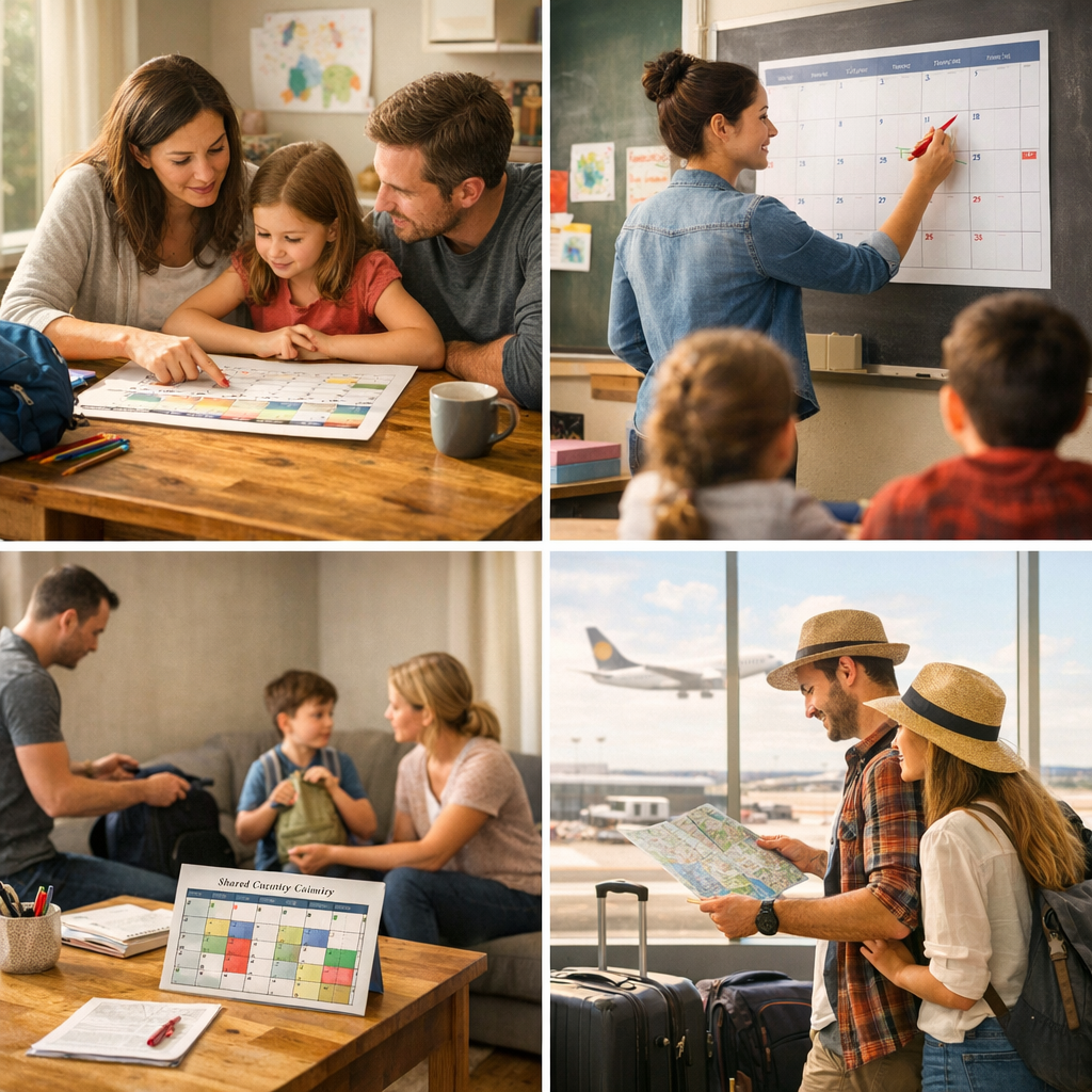 Quel calendrier suivre selon votre profil : parent, enseignant, famille séparée ou voyageur