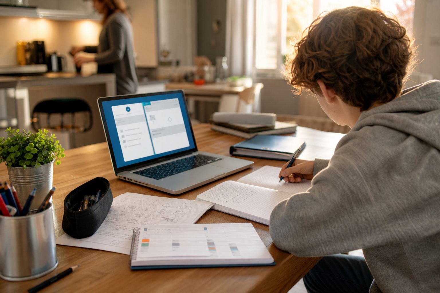 Retrouver la vie scolaire, les devoirs et le livret scolaire