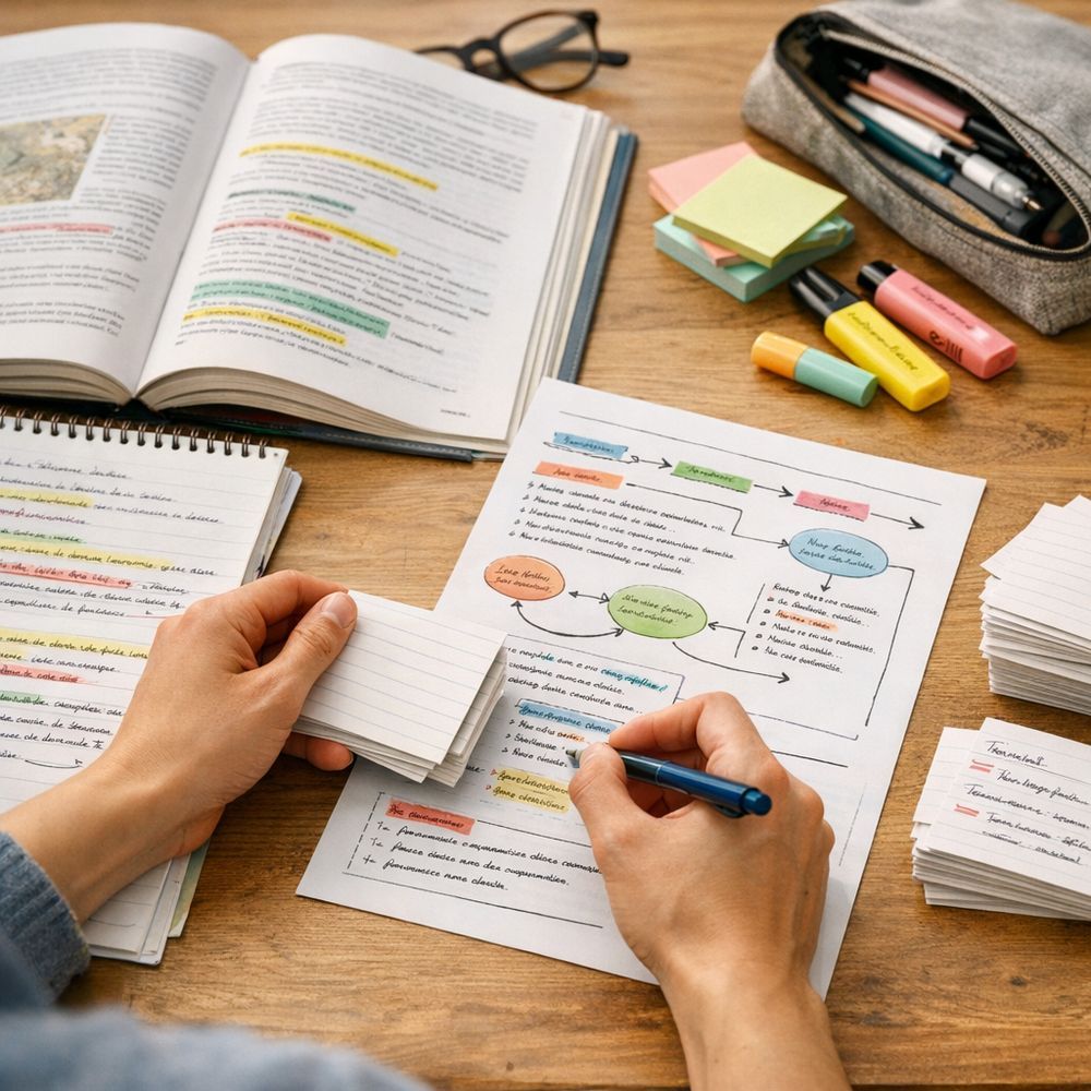 La méthode Dcol en 5 étapes pour passer du cours à une fiche révisable