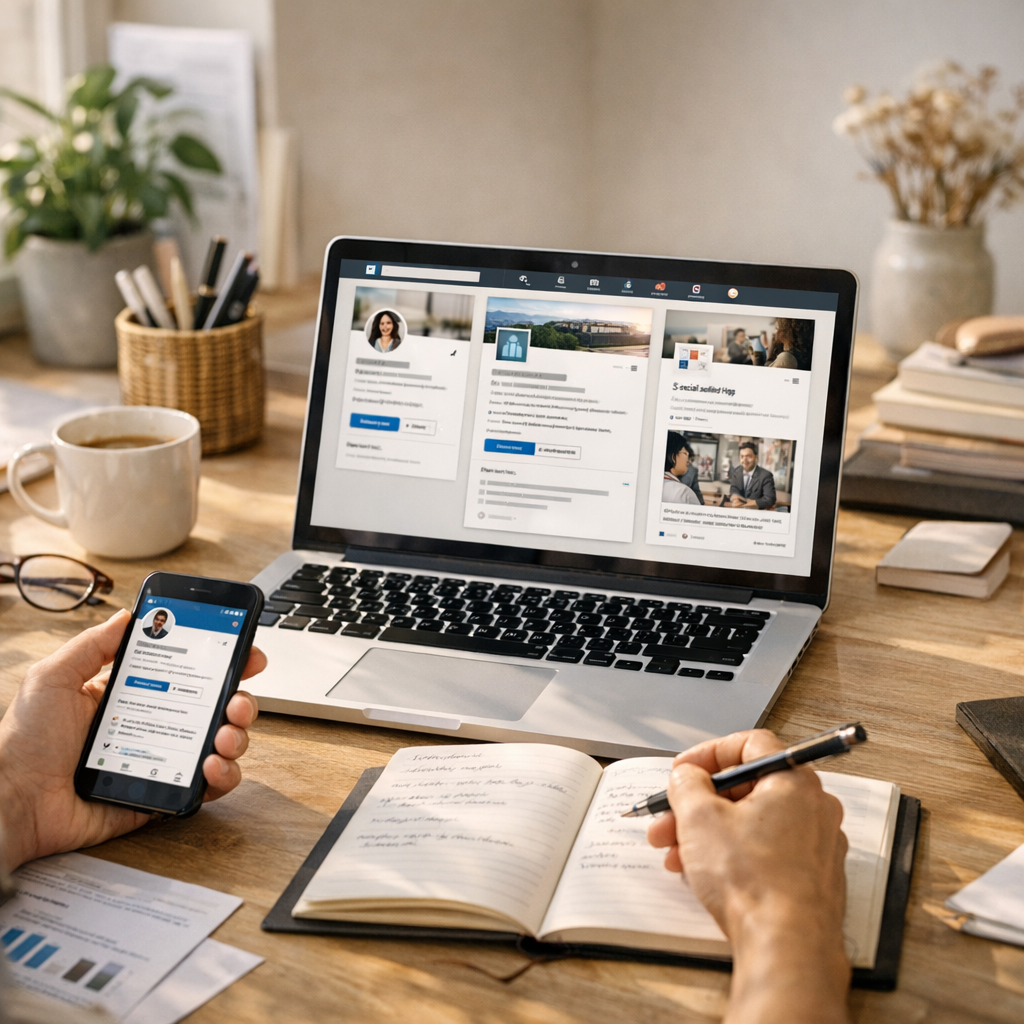 Quel format choisir selon son objectif&nbsp;: profil, page entreprise ou social selling&nbsp;?