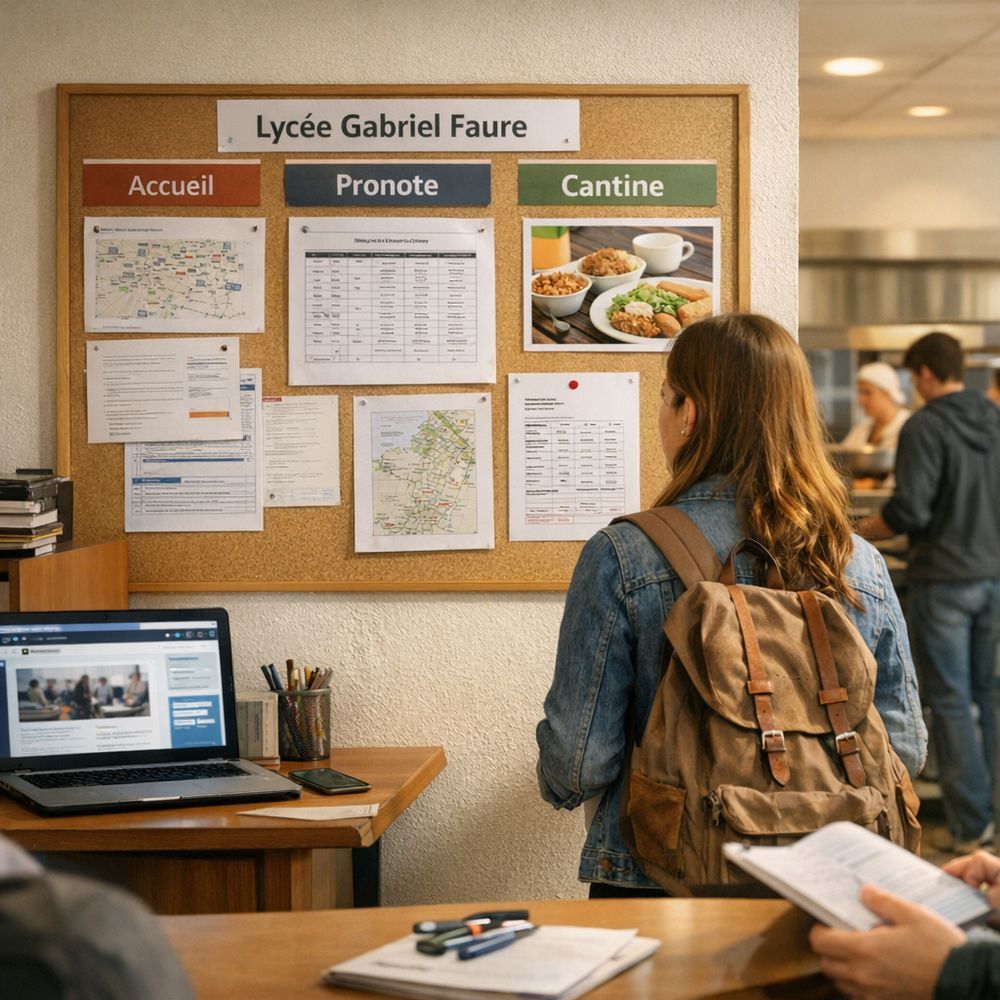 Accueil, ENT, Pronote, cantine&nbsp;: où trouver les informations pratiques&nbsp;?