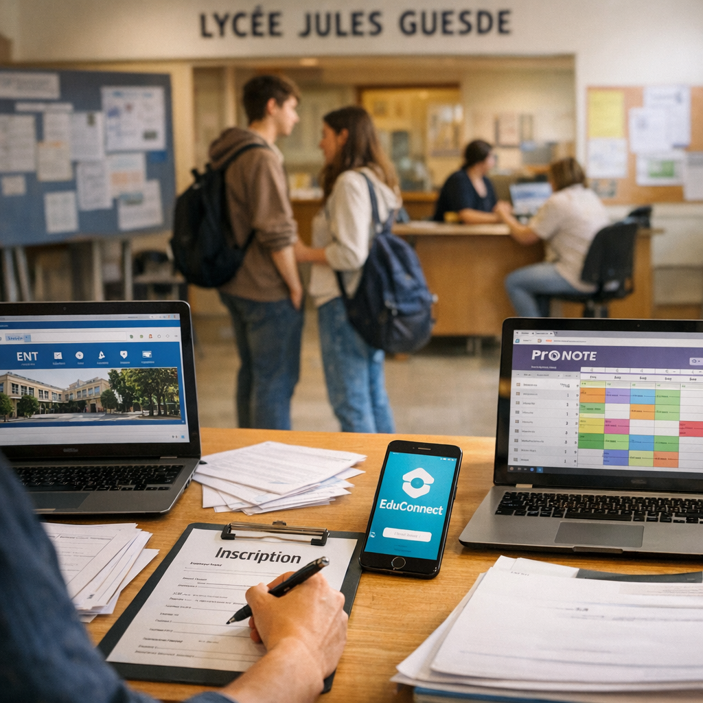 Inscription, ENT, EduConnect et Pronote : les démarches utiles