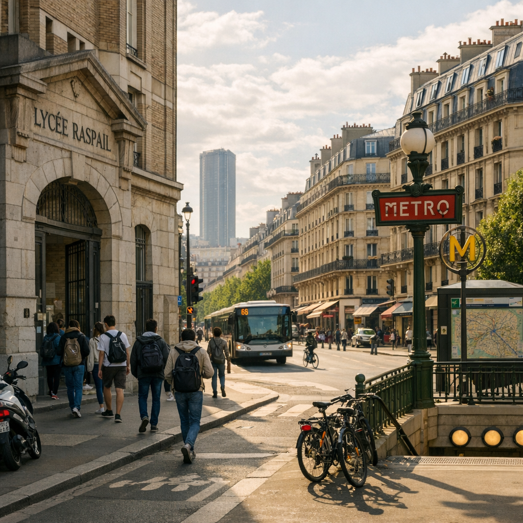Accès, transports et quartier&nbsp;: ce que change vraiment l’emplacement dans Paris 14