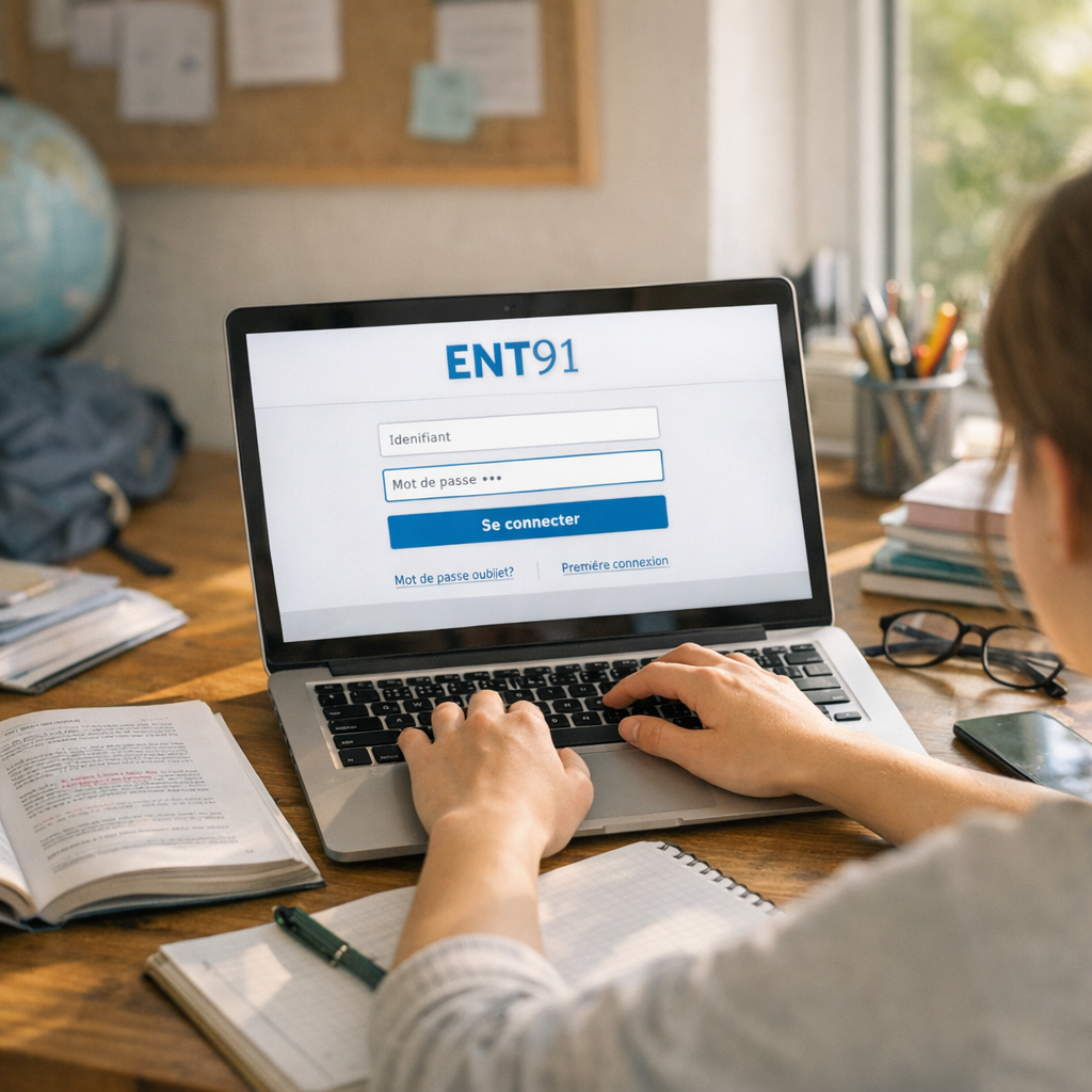 Se connecter à son compte ENT91&nbsp;: les étapes à suivre