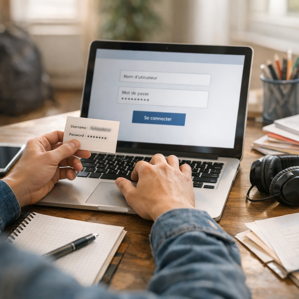 Obtenir vos identifiants et se connecter à Monlycee.net