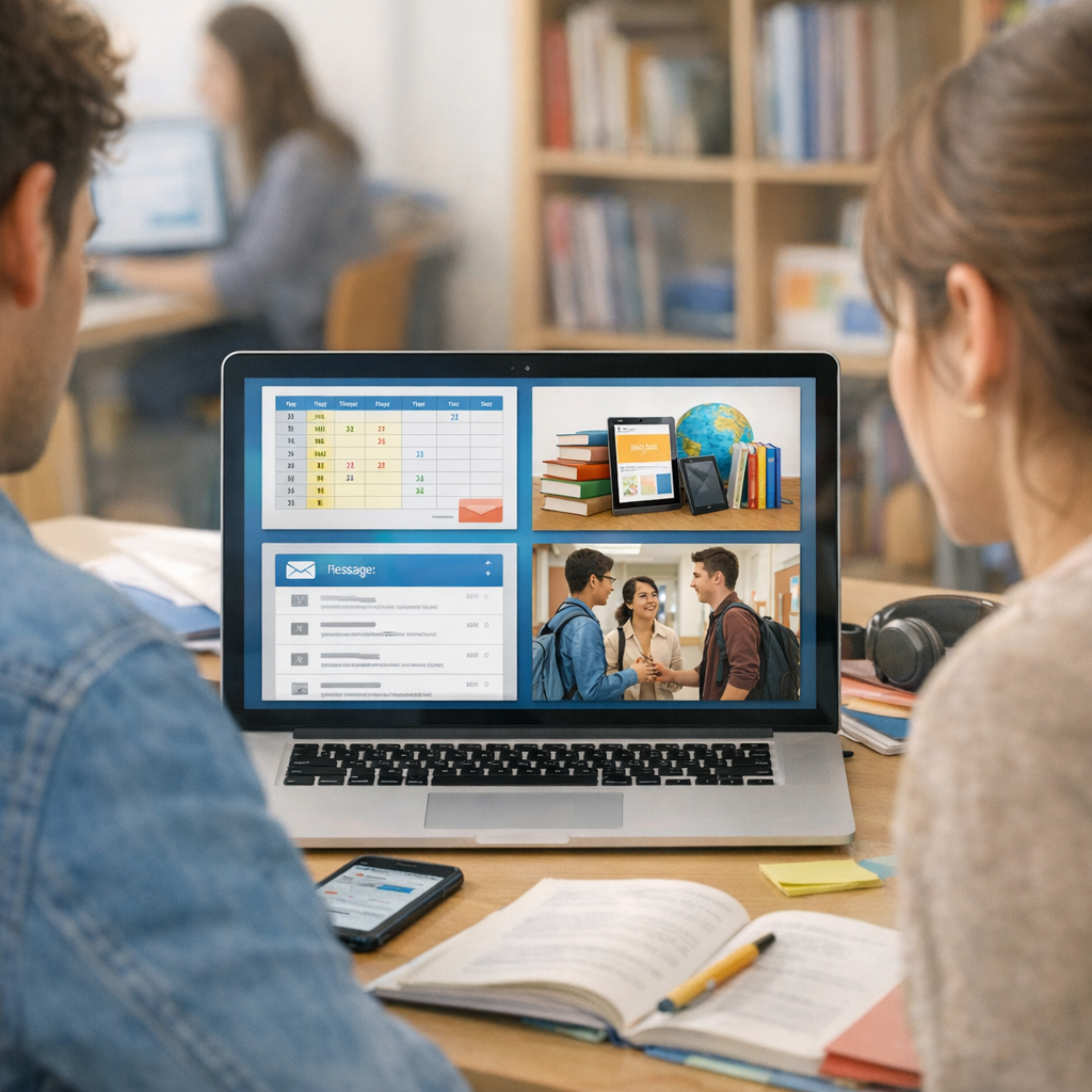 Services disponibles&nbsp;: Pronote, ressources, messagerie et vie scolaire