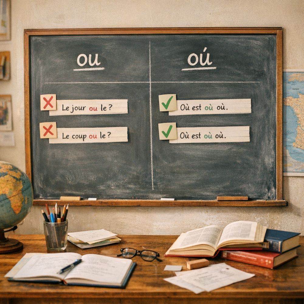 «&nbsp;ou&nbsp;» et «&nbsp;où&nbsp;»&nbsp;: tableau des pièges et des bonnes formulations