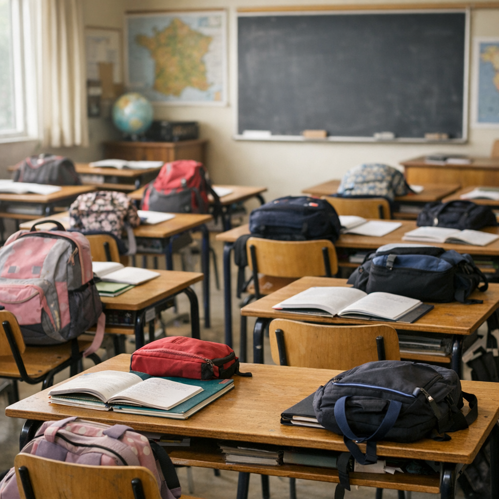 La Rentrée scolaire 2023 a eu lieu le 4 septembre
