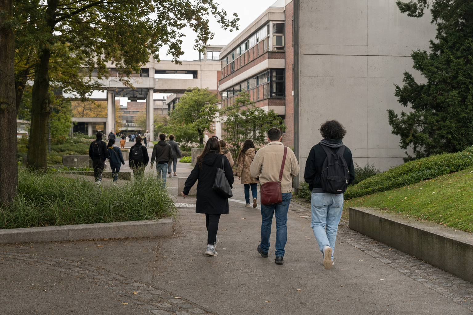 Le campus Pont-de-Bois de l’Université de Lille se repère en 4 étapes