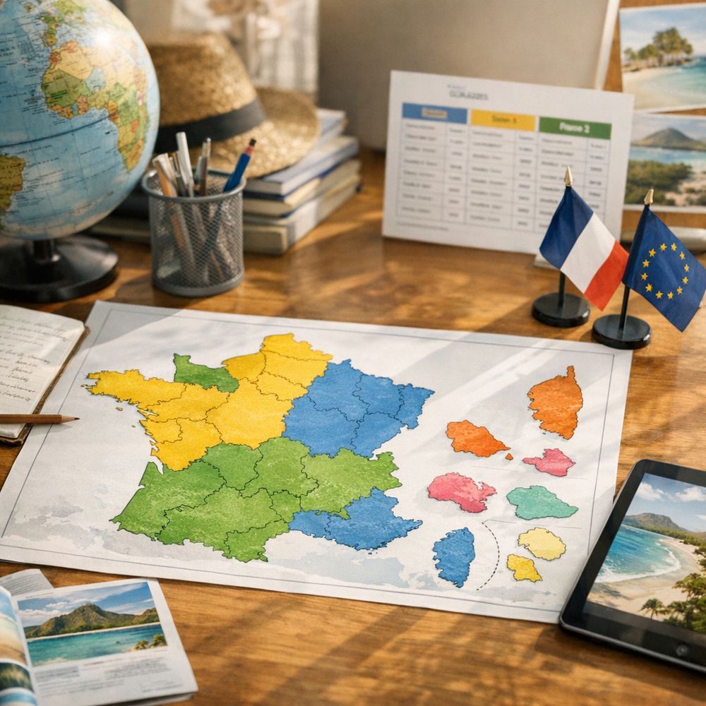 Quelle est ma zone scolaire ? Académies, métropole, Corse et Outre-mer