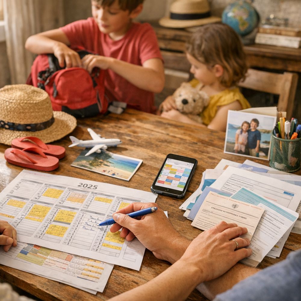 Planifier comme parent toulousain&nbsp;: congés, garde alternée, fratrie et inscriptions