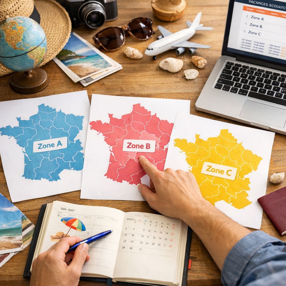 Zones académiques 2026-2027&nbsp;: comment savoir si vous êtes en A, B ou C&nbsp;?