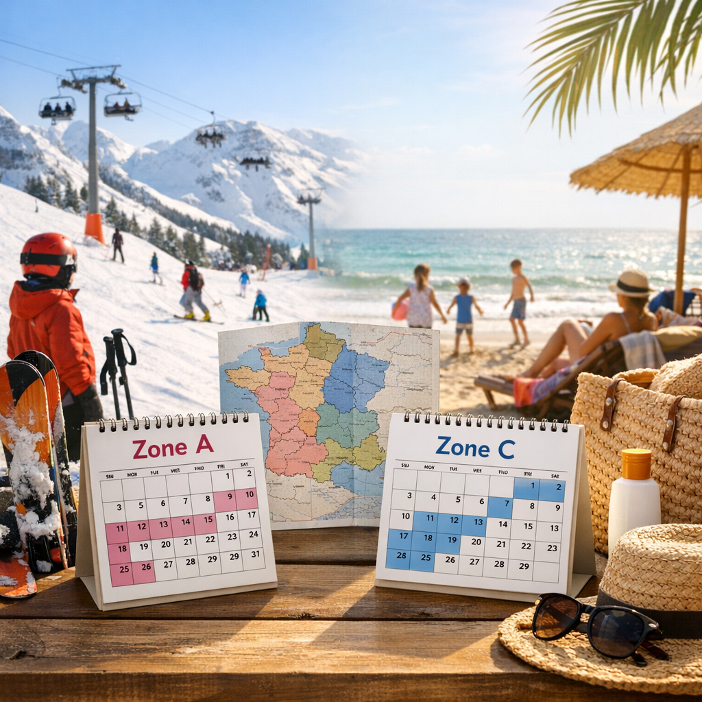 Pourquoi les vacances de février sont-elles décalées selon les zones ?