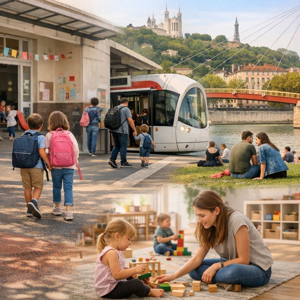 Spécificités locales à Lyon : écoles, transports, sorties et garde d’enfants