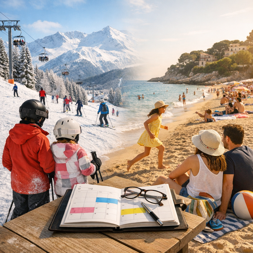 Vacances d’hiver et de printemps 2023&nbsp;: pourquoi les dates changeaient selon les zones